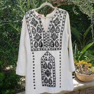 Handmade vintage dress Sunbow size M